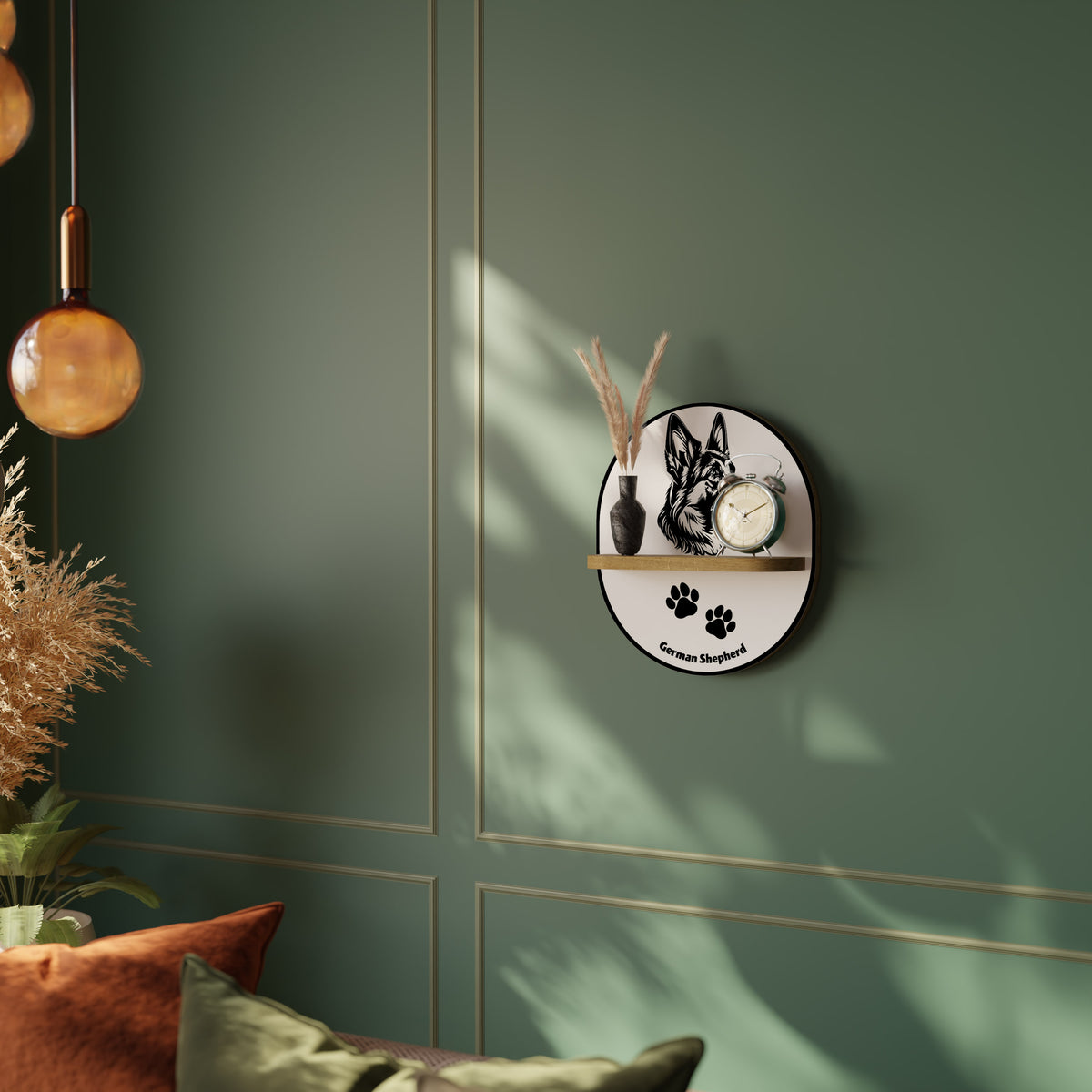 GERMAN SHEPARD Διακοσμητικό Ράφι Art Shelf