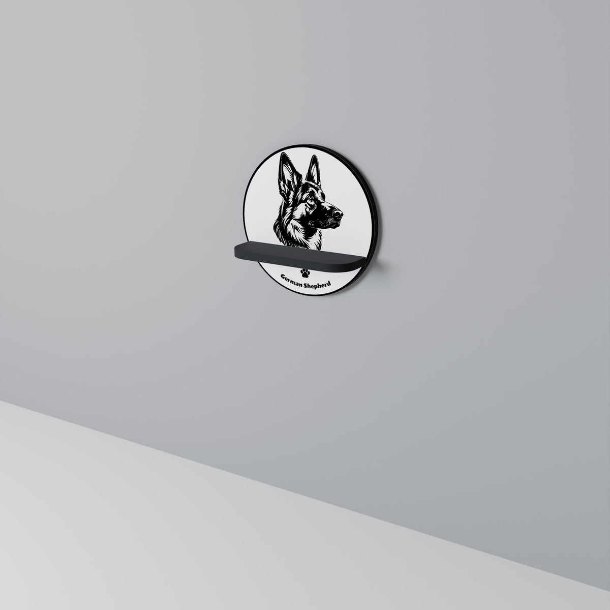 GERMAN SHEPARD Διακοσμητικό Ράφι Art Shelf