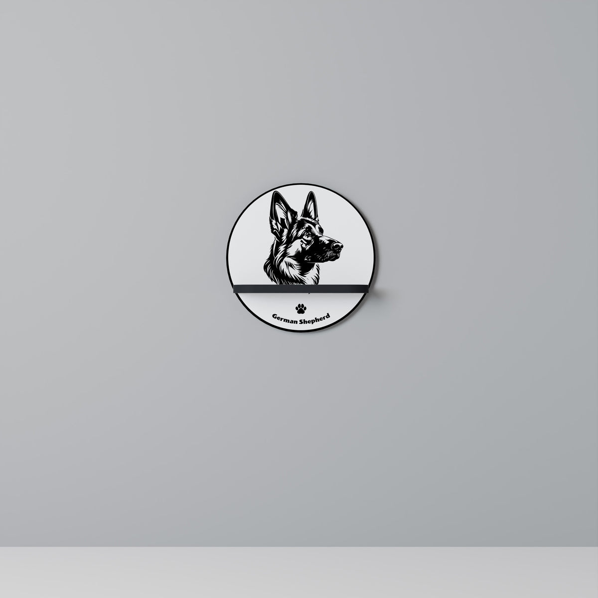 GERMAN SHEPARD Διακοσμητικό Ράφι Art Shelf