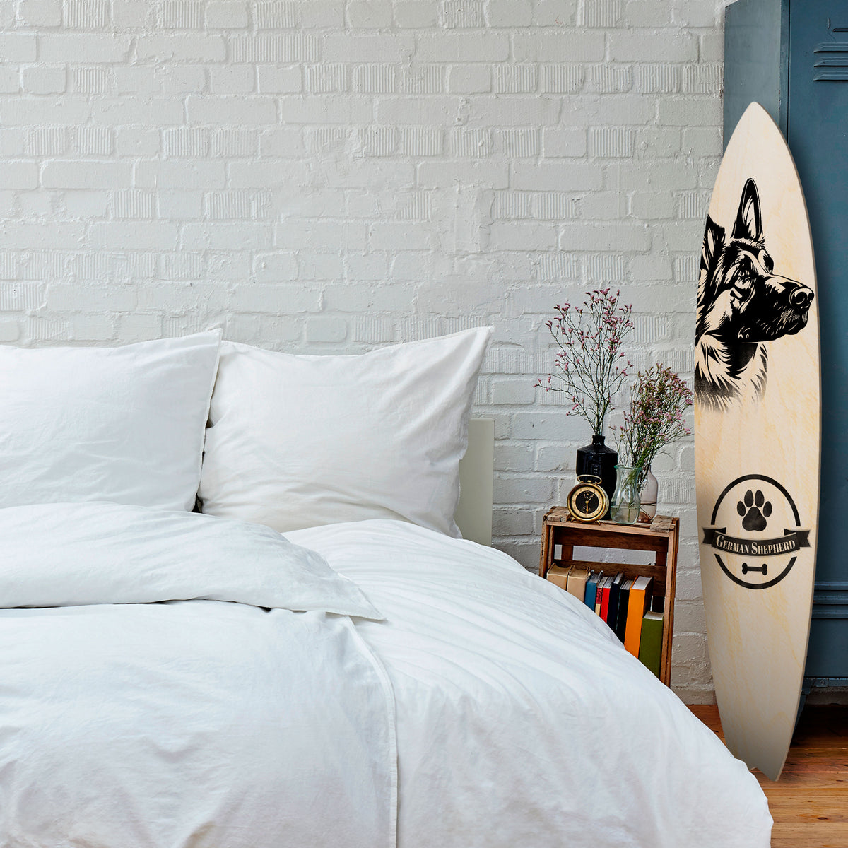 GERMAN SHEPARD Διακοσμητική σανίδα Surf
