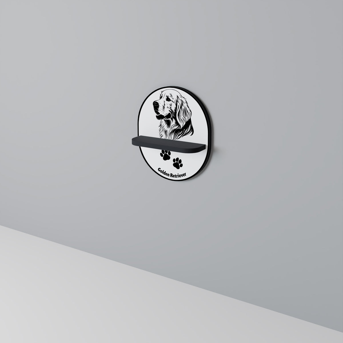 GOLDEN RETRIEVER Διακοσμητικό Ράφι Art Shelf
