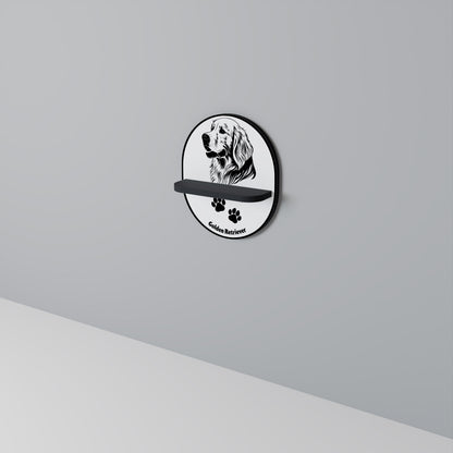GOLDEN RETRIEVER Διακοσμητικό Ράφι Art Shelf