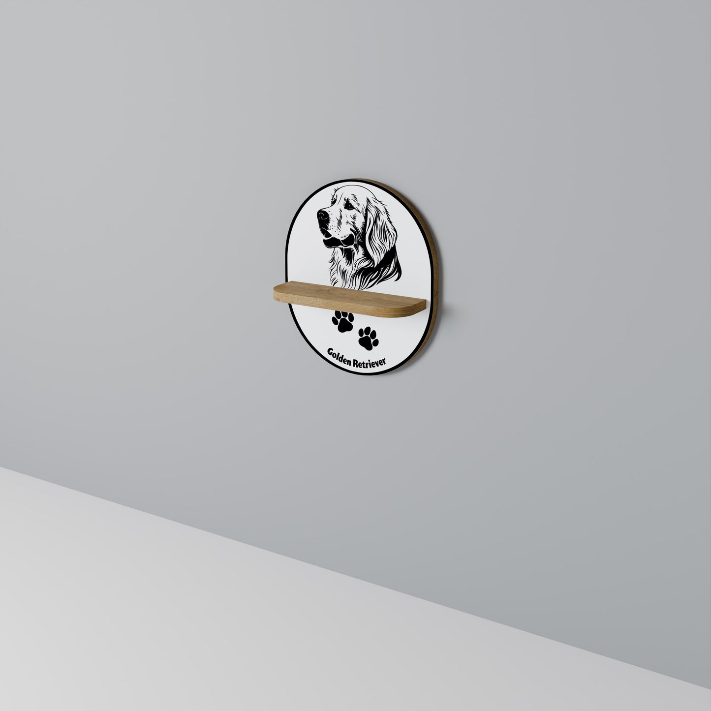 GOLDEN RETRIEVER Διακοσμητικό Ράφι Art Shelf