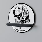 GOLDEN RETRIEVER Art Shelf