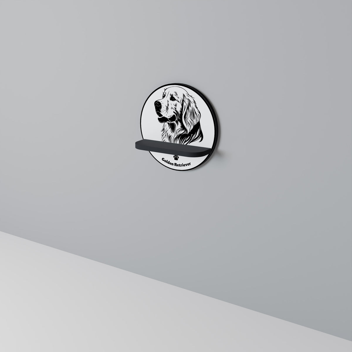 GOLDEN RETRIEVER Διακοσμητικό Ράφι Art Shelf