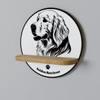 GOLDEN RETRIEVER Art Shelf