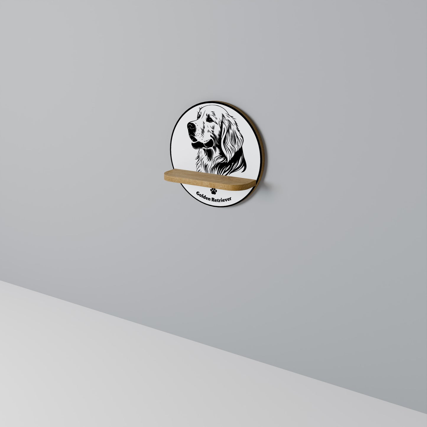 GOLDEN RETRIEVER Διακοσμητικό Ράφι Art Shelf