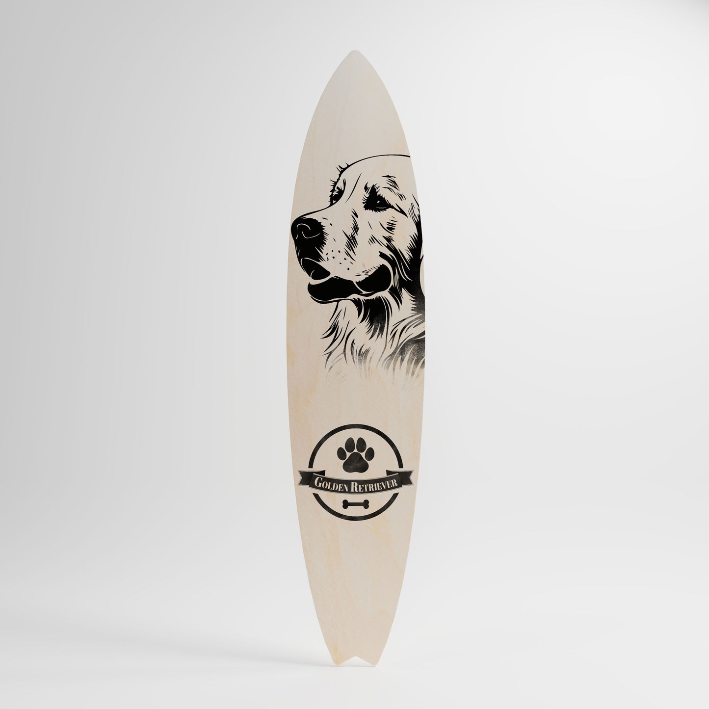 GOLDEN RETRIEVER Διακοσμητική σανίδα Surf
