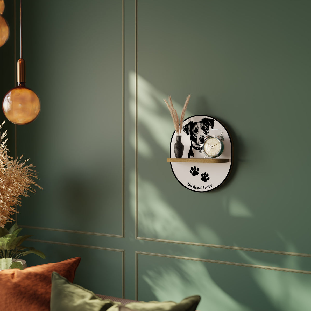 JACK RUSSEL TERRIER Διακοσμητικό Ράφι Art Shelf
