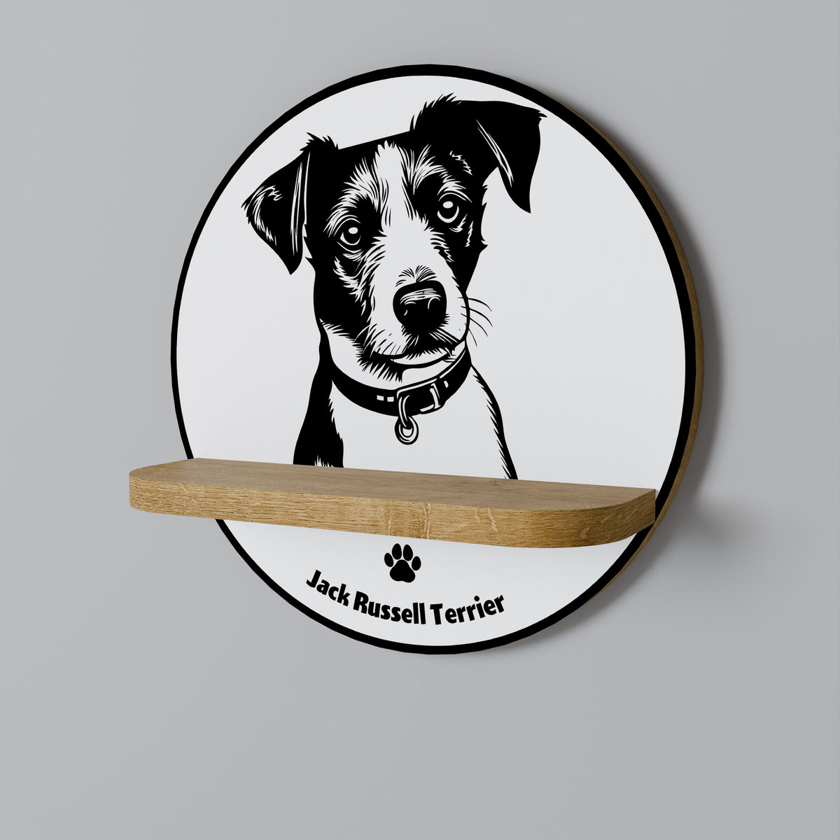 JACK RUSSEL TERRIER Διακοσμητικό Ράφι Art Shelf