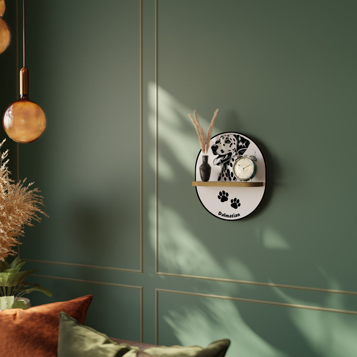 DALMATIAN DOG Διακοσμητικό Ράφι Art Shelf