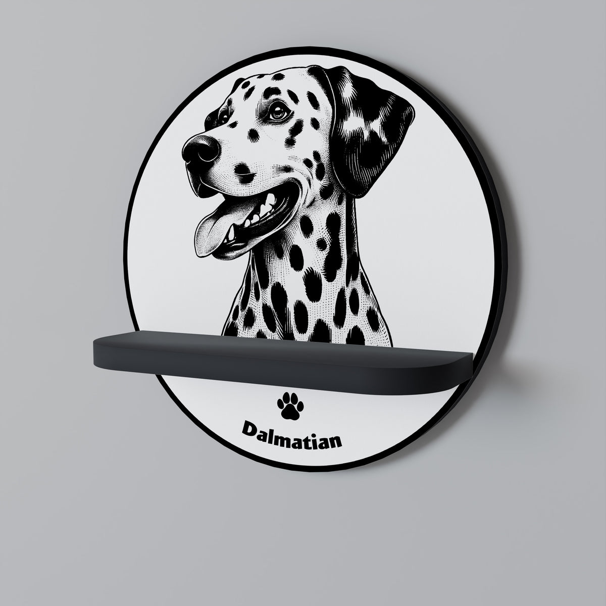 DALMATIAN DOG Διακοσμητικό Ράφι Art Shelf