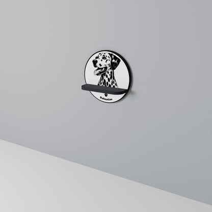 DALMATIAN DOG Art Shelf