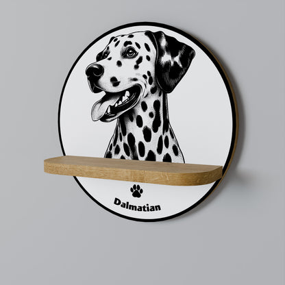 DALMATIAN DOG Art Shelf