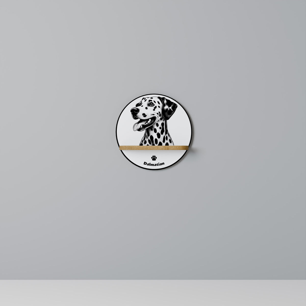 DALMATIAN DOG Διακοσμητικό Ράφι Art Shelf