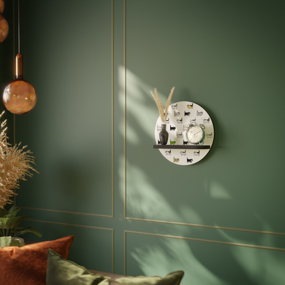 CATS COMPILATION Διακοσμητικό Ράφι Art Shelf