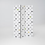 CATS COMPILATION Παραβάν με 3 πάνελ