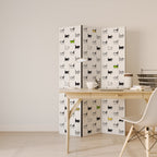 CATS COMPILATION Παραβάν με 3 πάνελ