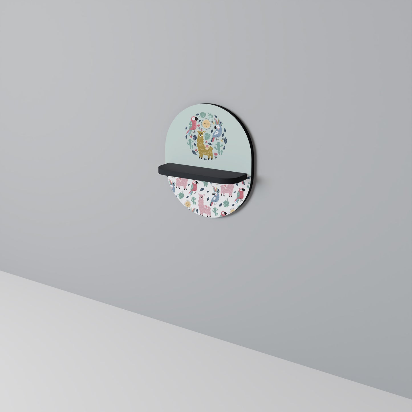 COLORFUL ALPACAS Διακοσμητικό Ράφι Art Shelf
