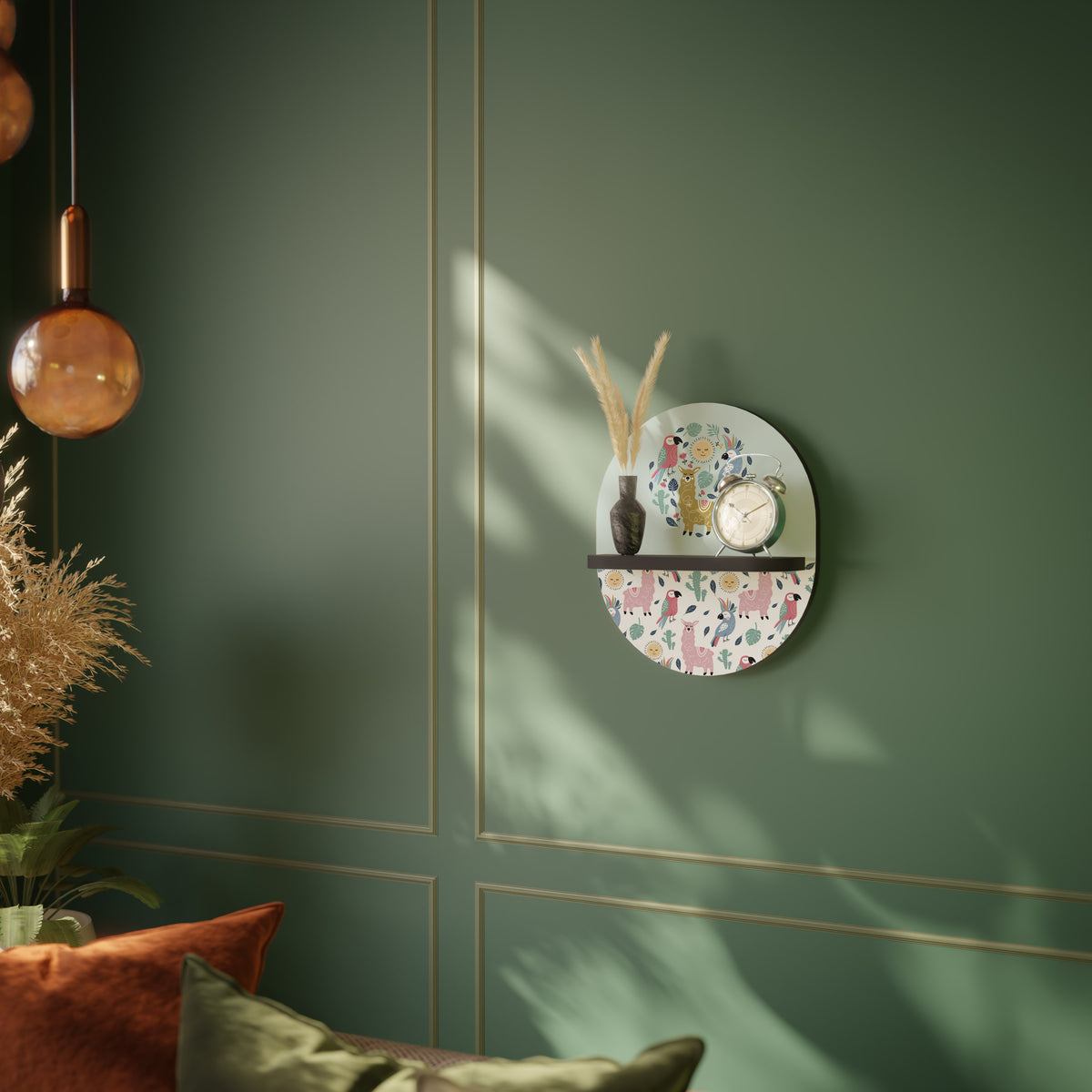 COLORFUL ALPACAS Διακοσμητικό Ράφι Art Shelf