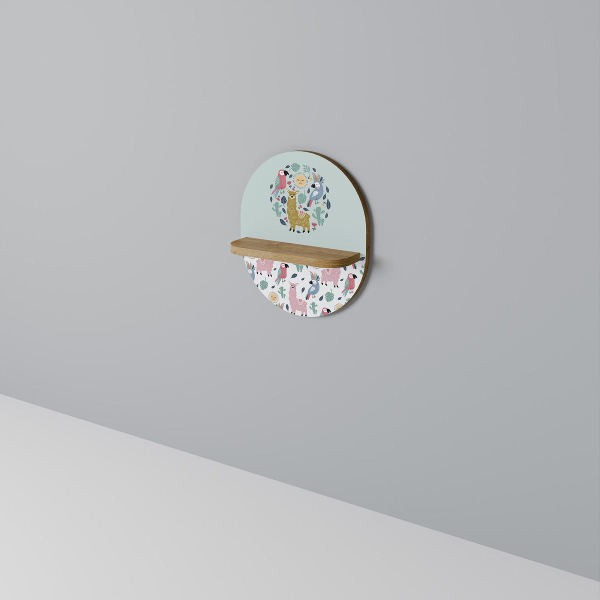 COLORFUL ALPACAS Διακοσμητικό Ράφι Art Shelf