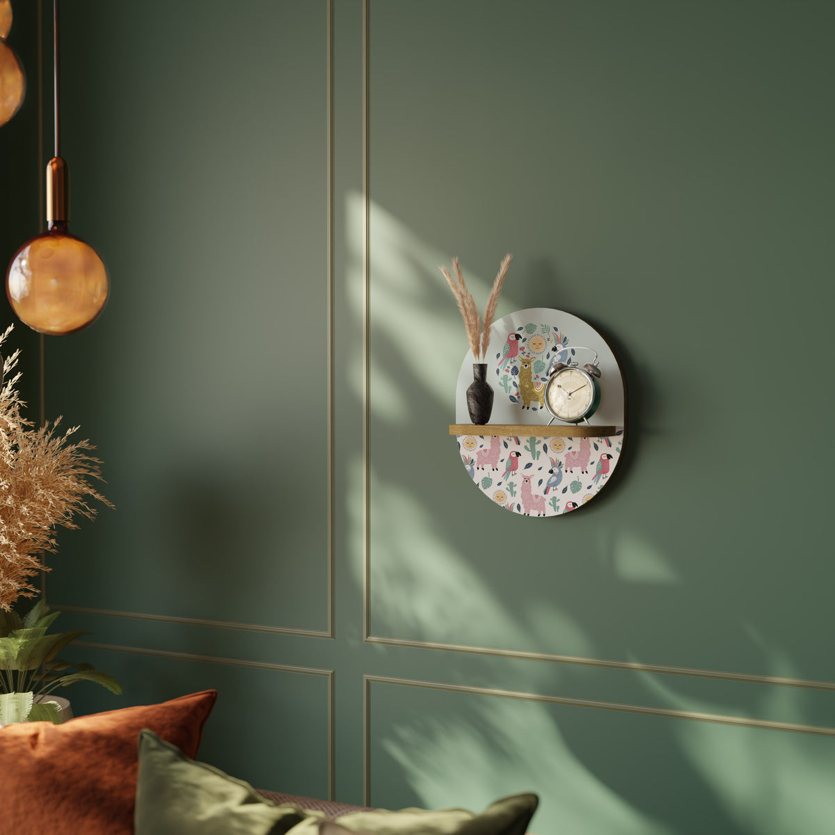 COLORFUL ALPACAS Διακοσμητικό Ράφι Art Shelf