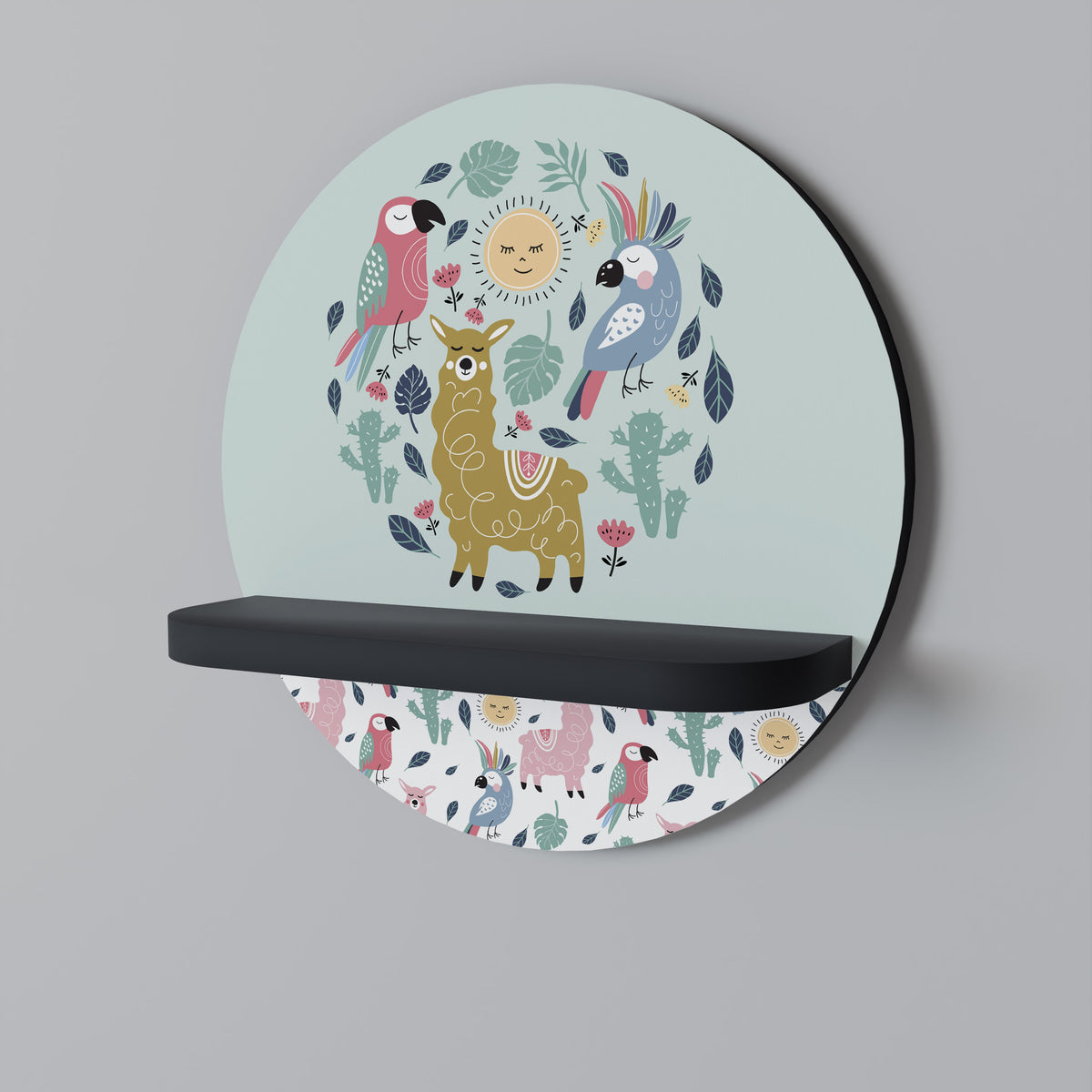 COLORFUL ALPACAS Διακοσμητικό Ράφι Art Shelf