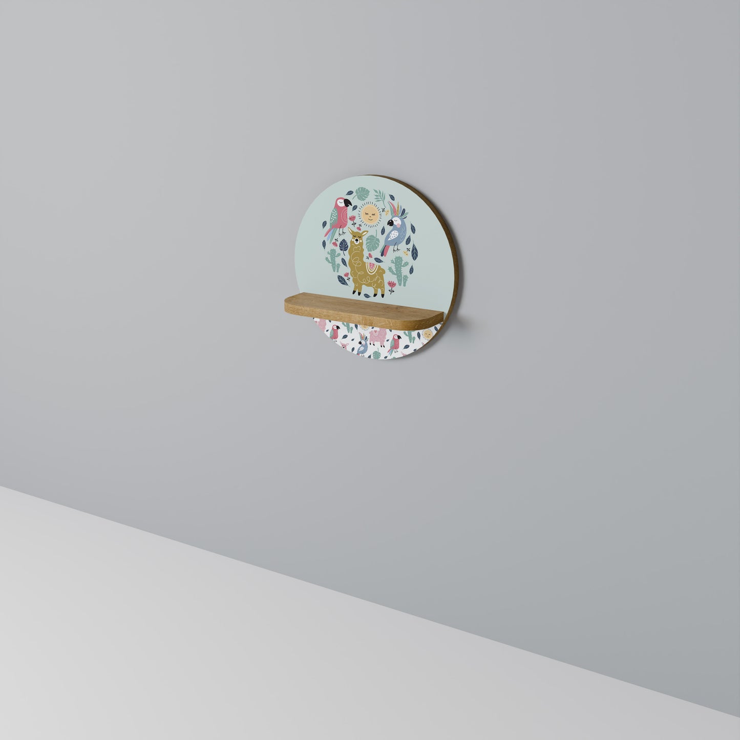COLORFUL ALPACAS Διακοσμητικό Ράφι Art Shelf