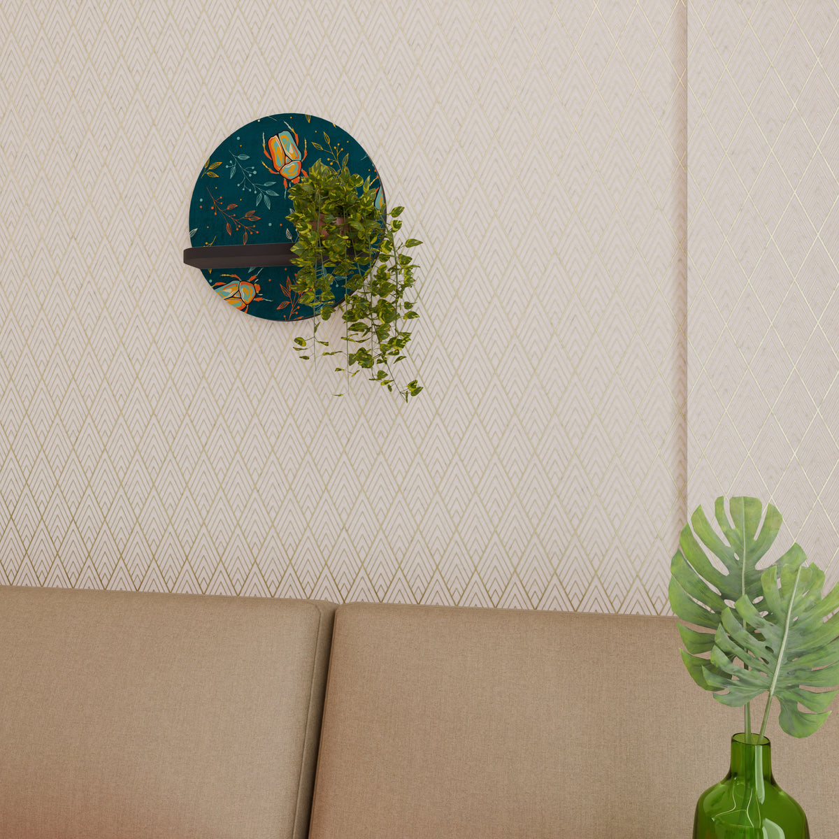 AUTUMN INSECTS Διακοσμητικό Ράφι Art Shelf