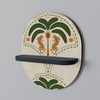 DANCING PREDATORS Διακοσμητικό Ράφι Art Shelf