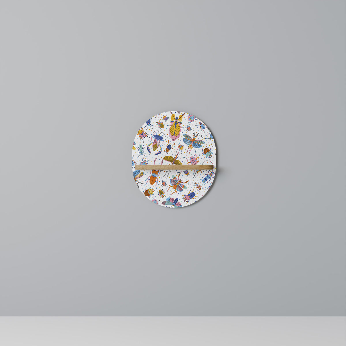 COLORFUL INSECTS Διακοσμητικό Ράφι Art Shelf