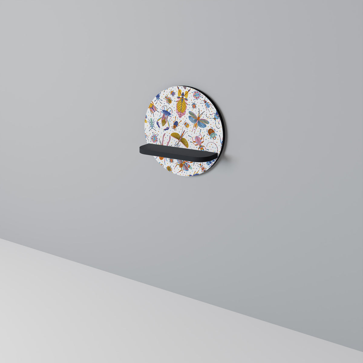 COLORFUL INSECTS Διακοσμητικό Ράφι Art Shelf