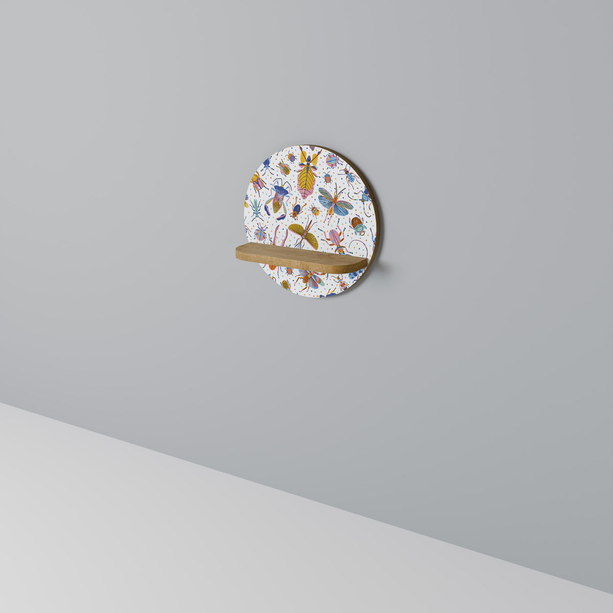 COLORFUL INSECTS Διακοσμητικό Ράφι Art Shelf