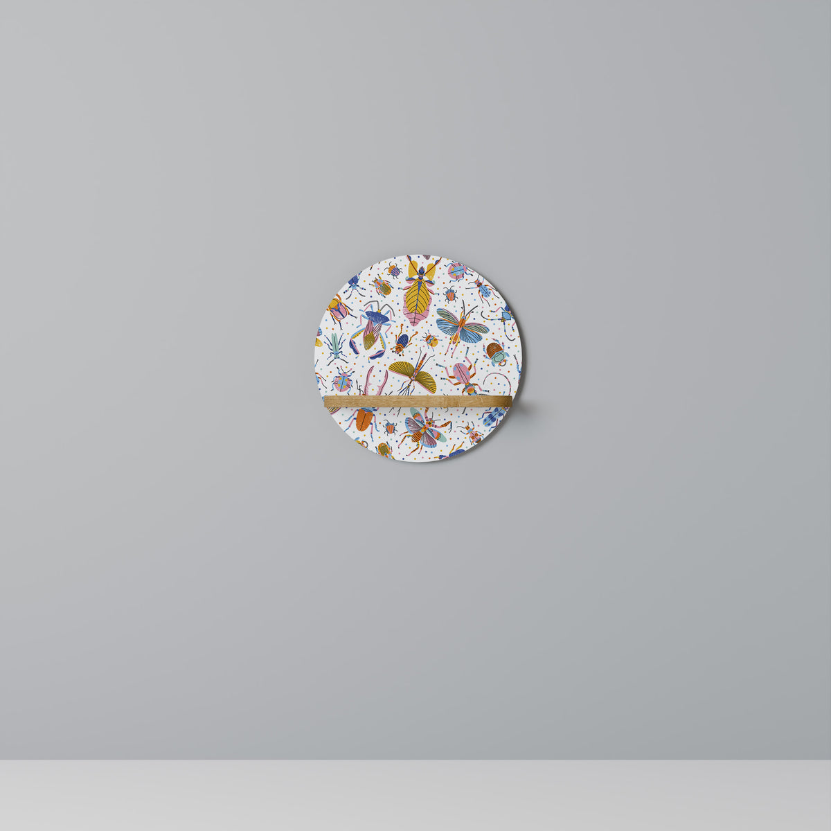 COLORFUL INSECTS Διακοσμητικό Ράφι Art Shelf