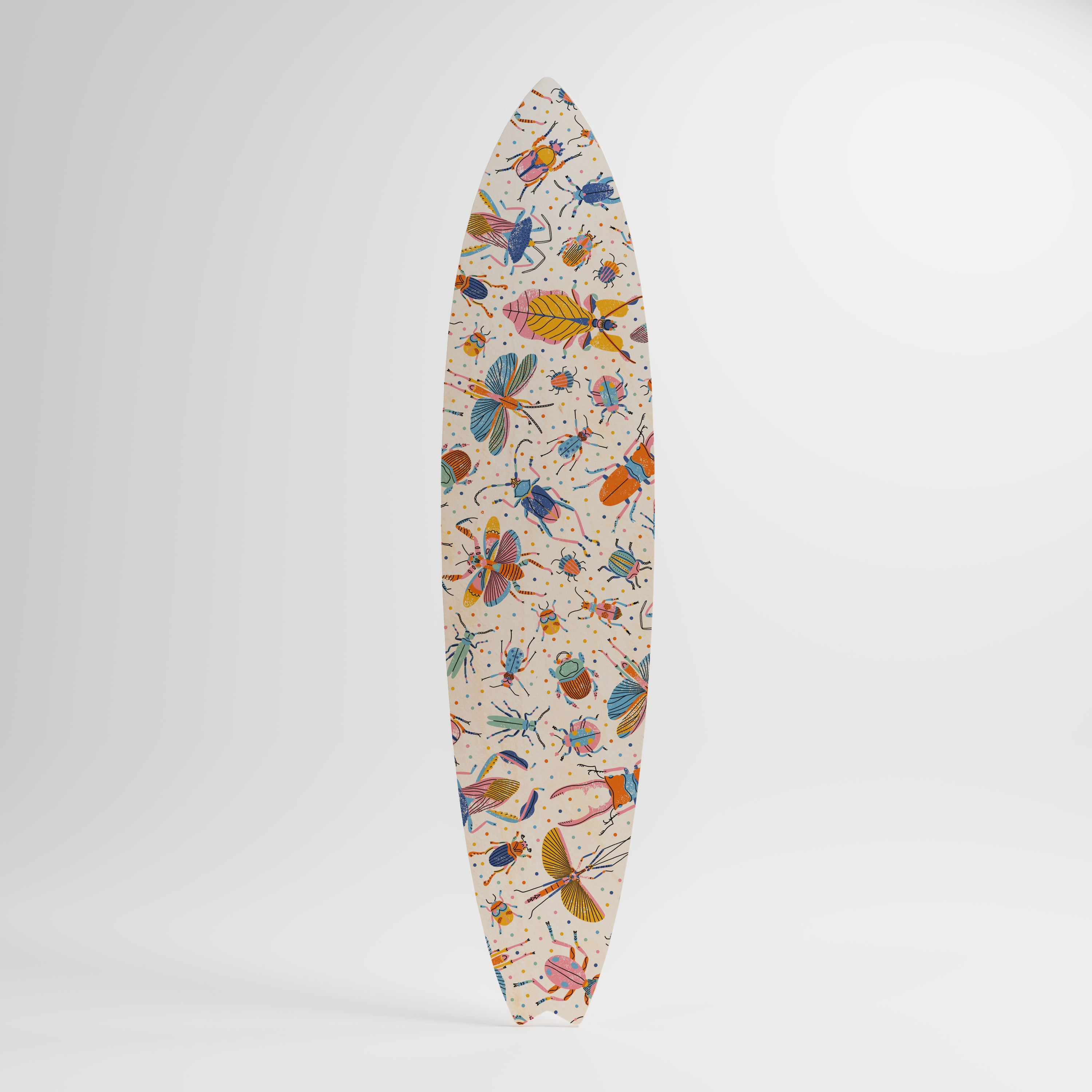COLORFUL INSECTS Διακοσμητική σανίδα Surf