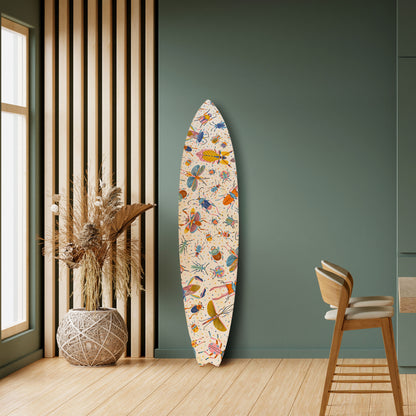 COLORFUL INSECTS Διακοσμητική σανίδα Surf