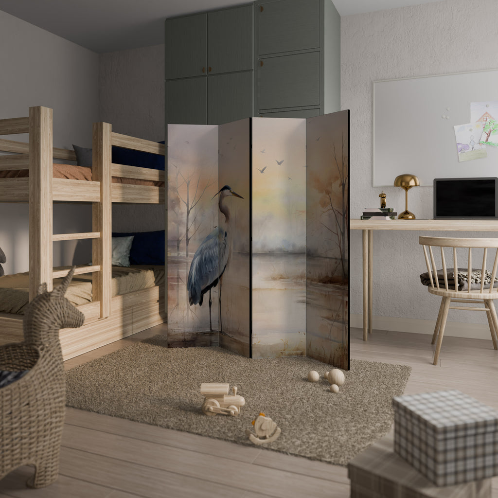 HERON DAYDREAM 4-Panel Room Divider