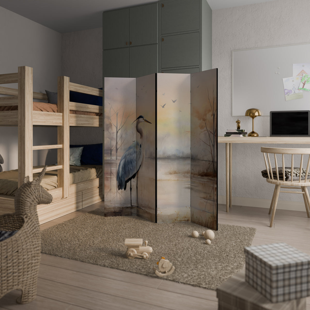 HERON DAYDREAM Παραβάν με 4 πάνελ