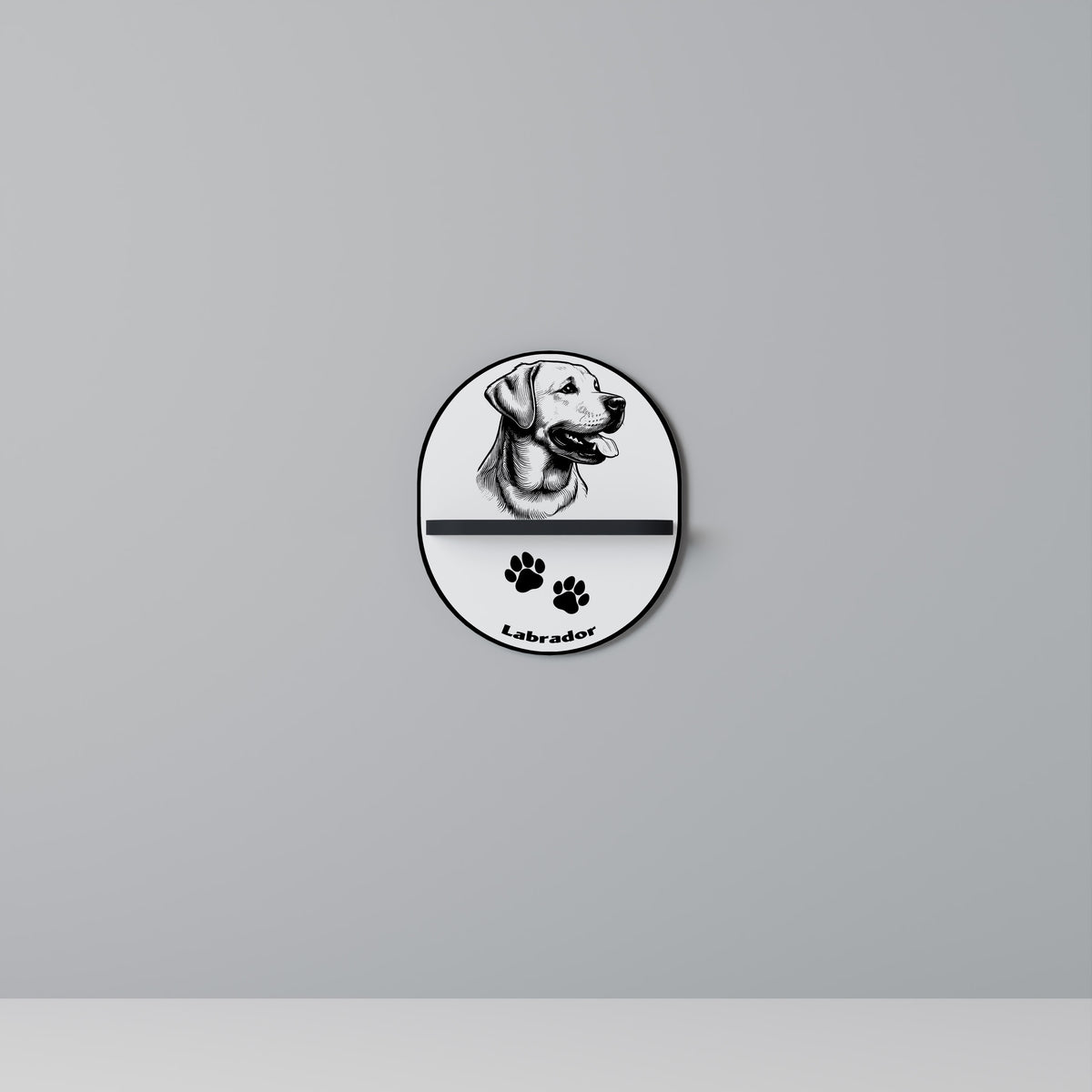 LABRADOR DOG Διακοσμητικό Ράφι Art Shelf