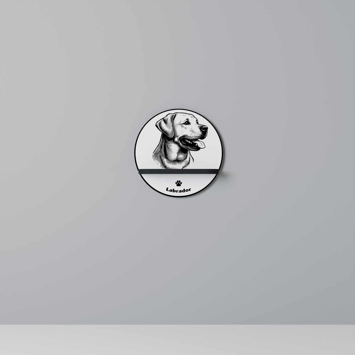 LABRADOR DOG Διακοσμητικό Ράφι Art Shelf