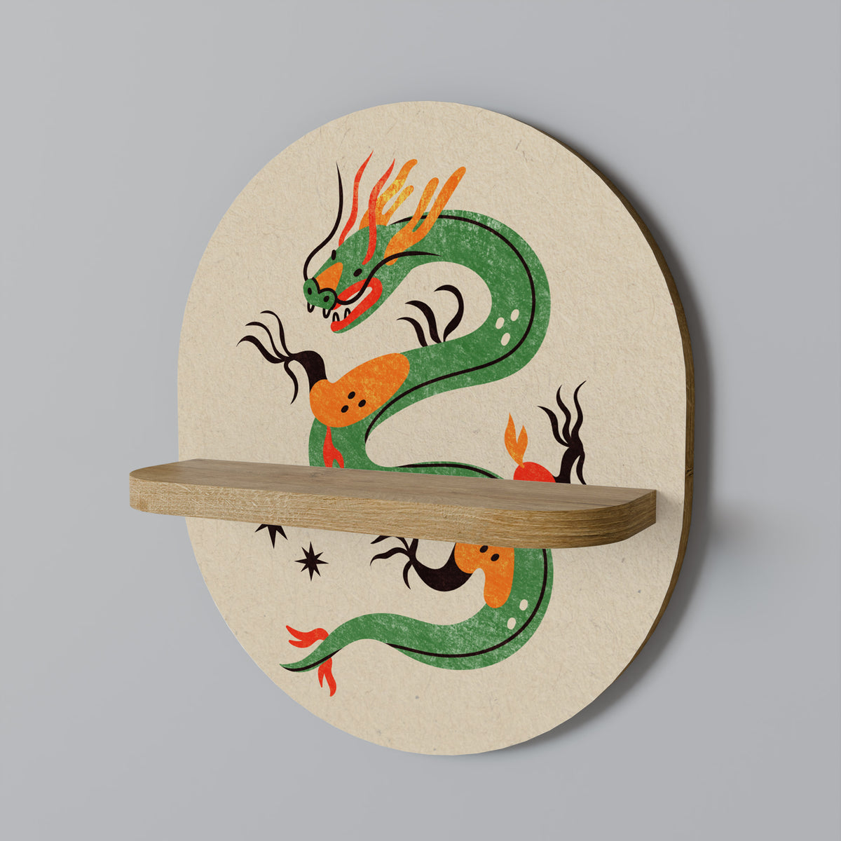 GREEN SKY GUARDIAN Διακοσμητικό Ράφι Art Shelf