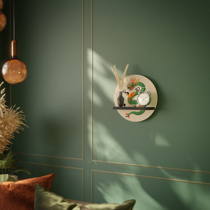 GREEN SKY GUARDIAN Art Shelf