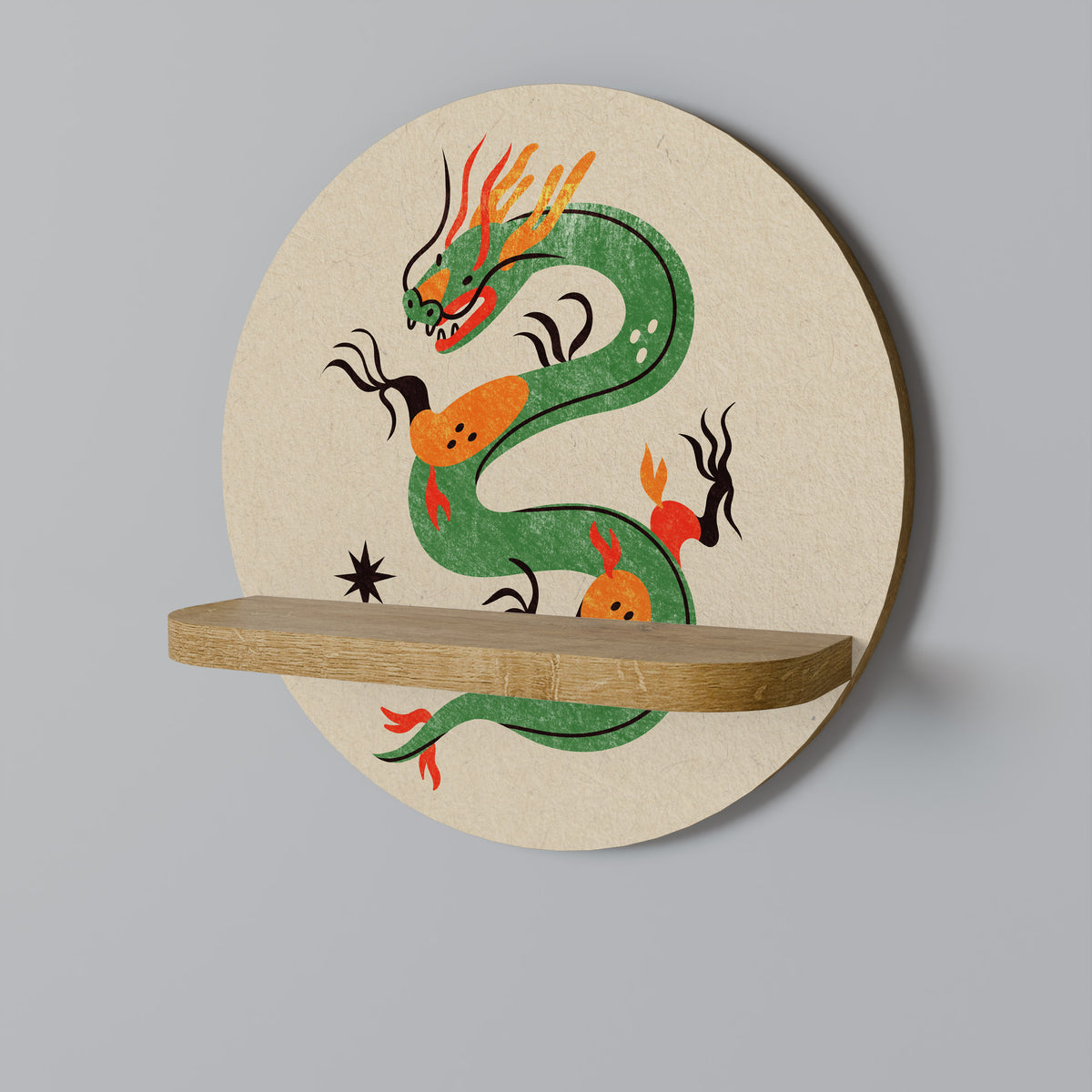 GREEN SKY GUARDIAN Διακοσμητικό Ράφι Art Shelf