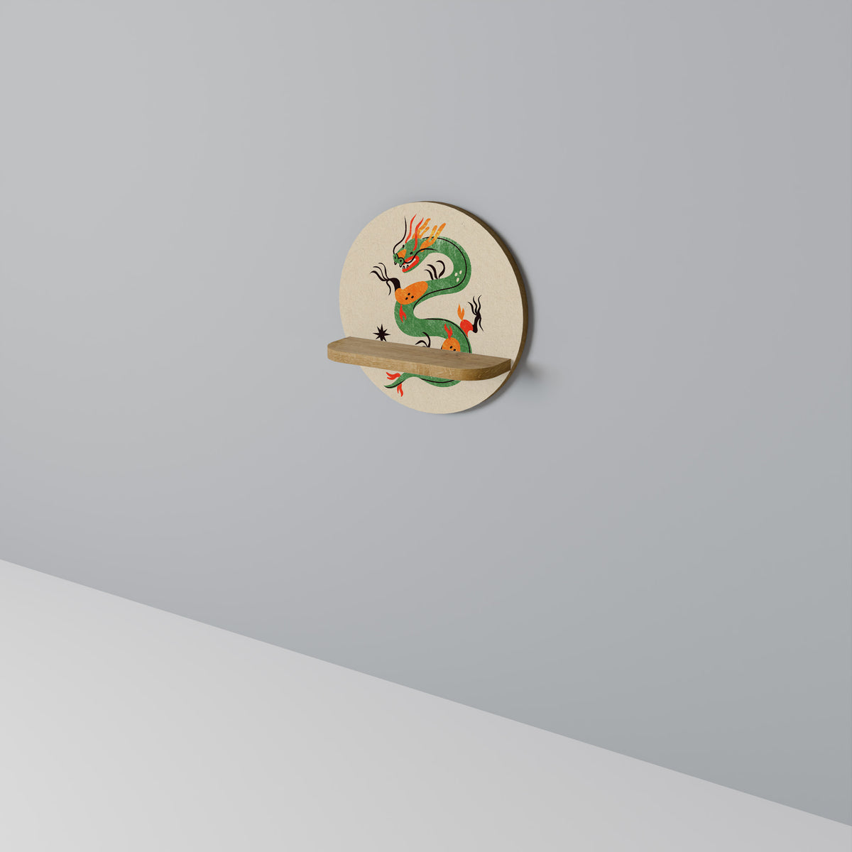 GREEN SKY GUARDIAN Διακοσμητικό Ράφι Art Shelf