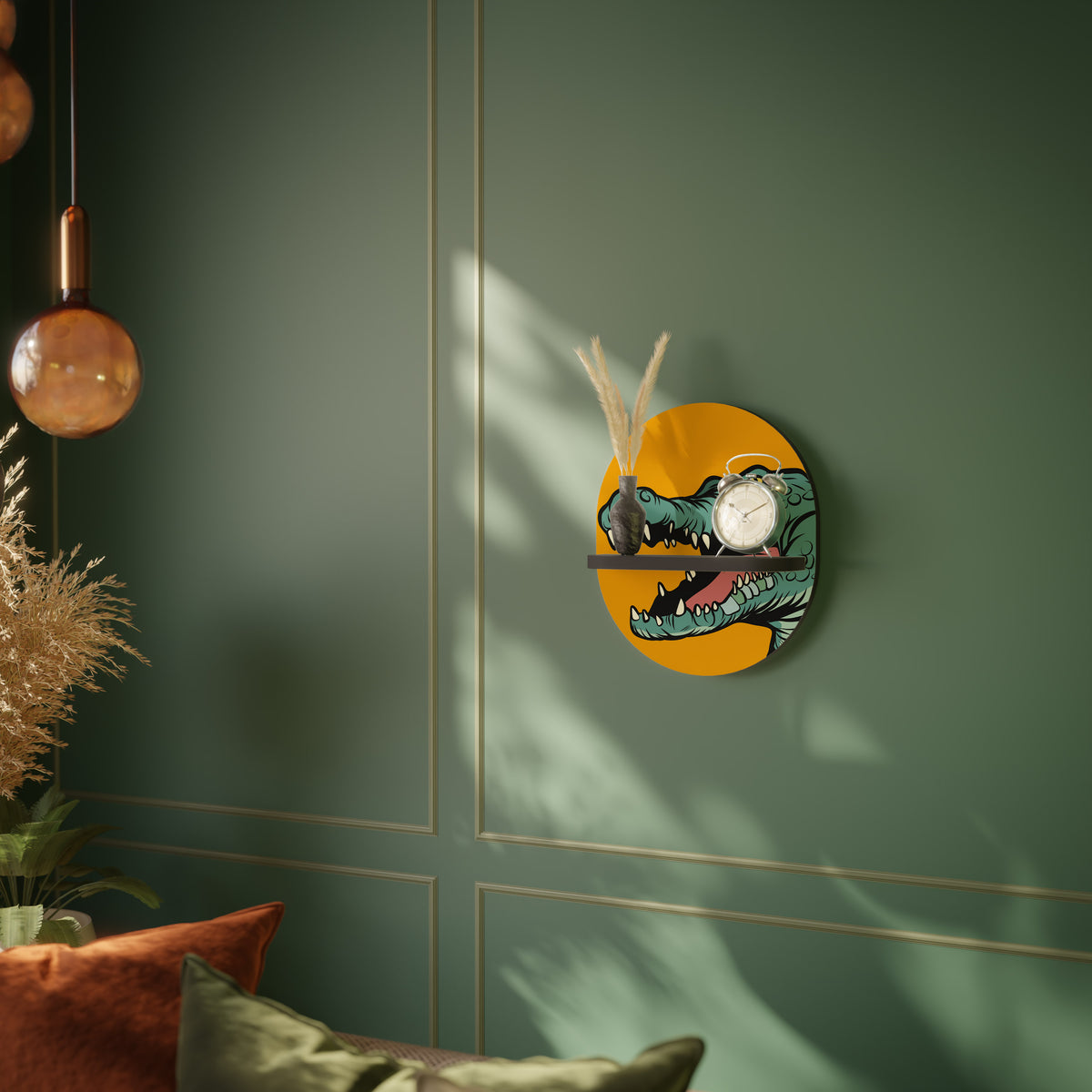 THREATENING GREETING Διακοσμητικό Ράφι Art Shelf