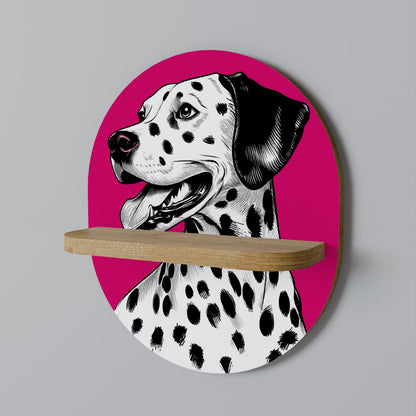 DALMATIAN SMILE Διακοσμητικό Ράφι Art Shelf