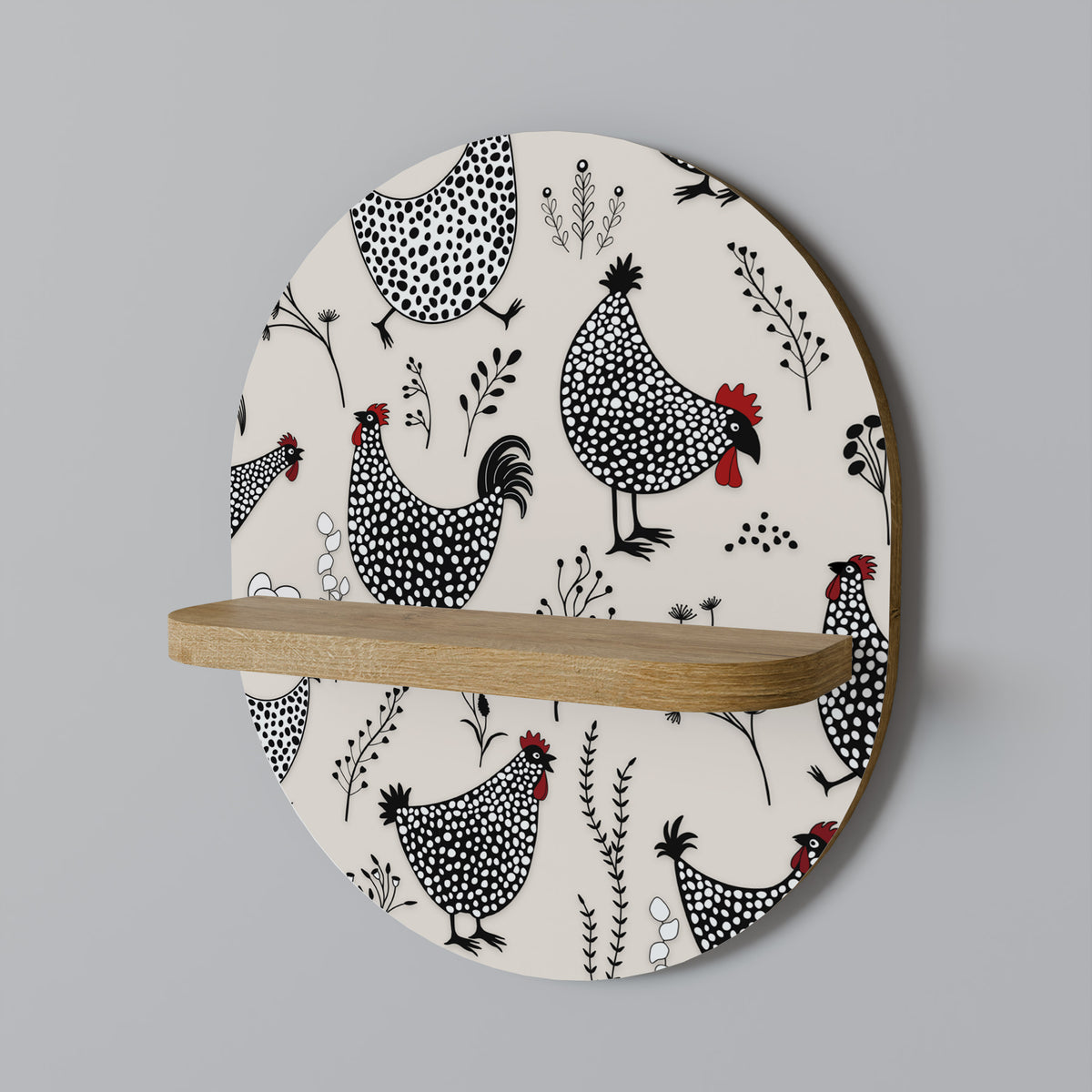 HAPPY HENS Διακοσμητικό Ράφι Art Shelf