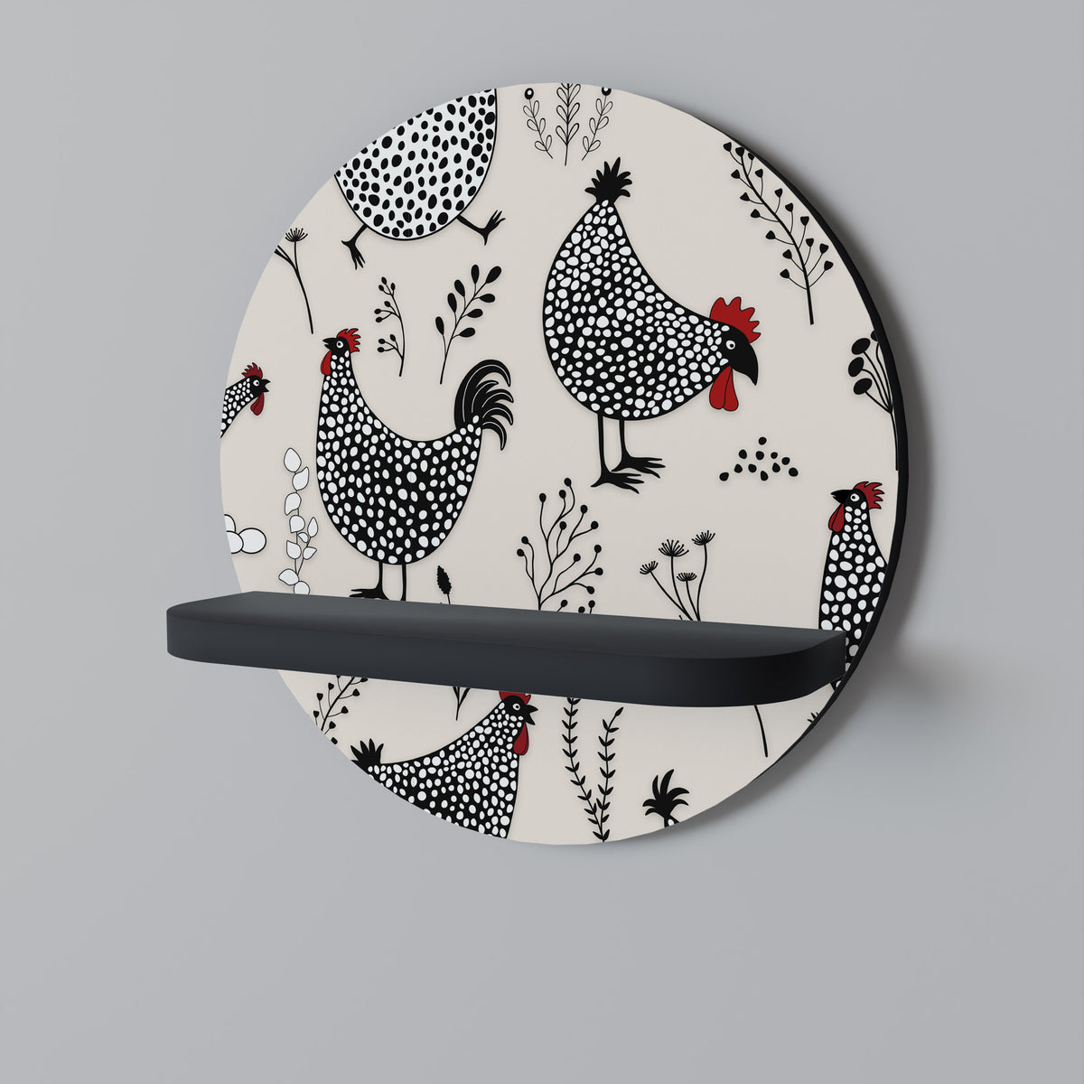 HAPPY HENS Διακοσμητικό Ράφι Art Shelf