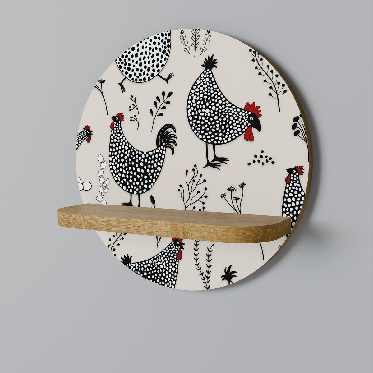 HAPPY HENS Διακοσμητικό Ράφι Art Shelf