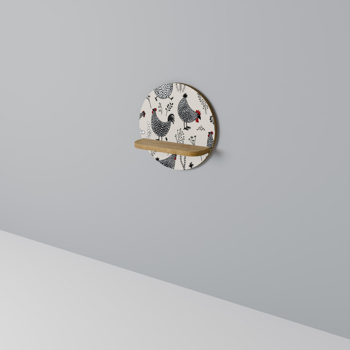 HAPPY HENS Διακοσμητικό Ράφι Art Shelf